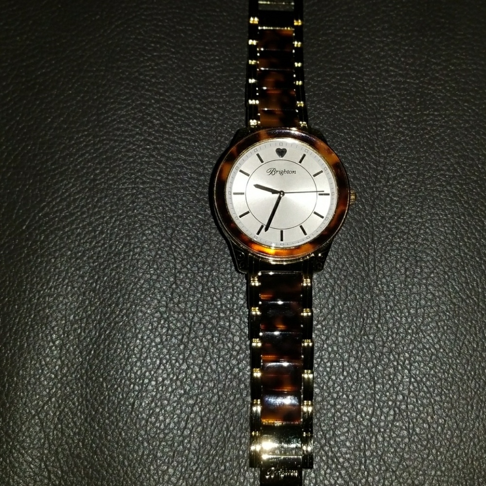 Brighton Tortise Shell Watch
